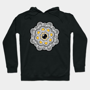 Mandala Black Hole Hoodie